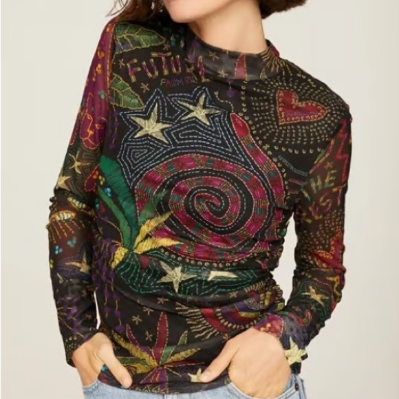 FARM Rio Multicolor Patterned Blouse - Picture 4 of 16